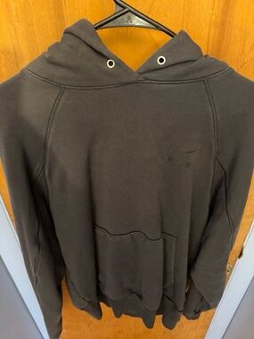 nike air Dark grey hoodie